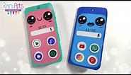 Haz esta increíble LIBRETA TELÉFONO kawaii - DIY - Easy Phone Notebook