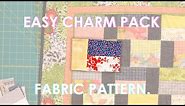 Easy Charm Pack Quilt Pattern - Perfect for Beginners!