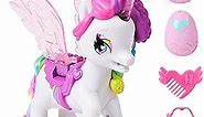 Hatchimals CollEGGtibles, Hatchicorn Unicorn Toy with Flapping Wings, Over 60 Lights & Sounds, 2 Exclusive Babies, Kids Toys for Girls Ages 5 and up