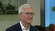 For Apple CEO Tim Cook and President Trump, it's all about jobs