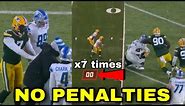 Refs HELPING Packers VS Detroit Lions (Refs Cheating Lions Compilation)