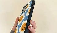 Sunflower Baby Blue Phone Case for iPhone 14 Pro Max 6.7
