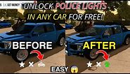 How To Unlock Police Lights In Car Parking Multiplayer New Update