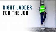 How to Pick a Ladder | Safety, Hazards, Training, Oregon OSHA
