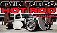 1000+ HP 1935 Hot Rod Truck with Twin Turbo Coyote Motor | Factory Five Sema Build