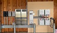 Dead lead acid batteries upgraded to Lithium Iron for this amazing off grid home