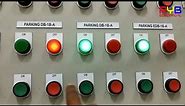LCP lighting control panel using contactor and relay