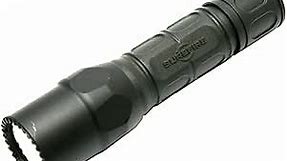 SureFire G2X Tactical Single-Output LED Flashlight with Tactical tailcap click switch, Black