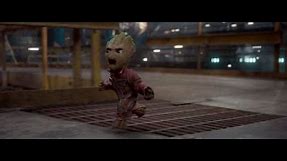 Baby Groot fights back!