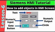 Siemens HMI Programming Tutorial For Beginner