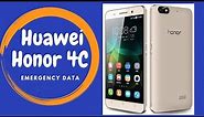 Huawei Honor 4c Emergency Data Problem