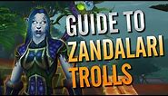 Zandalari Trolls Customization, Druid Skins & Racial Abilities | World Of Warcraft | WoW