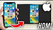 How To Screen Mirror iPhone To TV With HDMI Cable - Full Guide