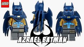 Custom Lego Azrael Batman Minifigure Review!