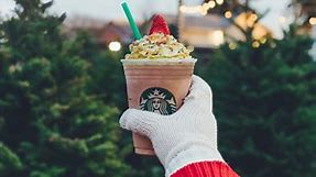 Starbucks releases a Christmas Tree Frappuccino for THE HOLIDAYS