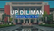 UP DILIMAN | Walking Tour in HD | July 2023 | Philippines