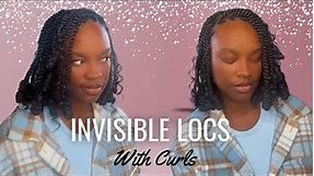 Invisible Locs with Curls | Trending Style | Beginner Friendly