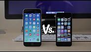 iPhone 6 vs iPod Touch 6th Generation - Detailed Comparison, Camera and Speed Test.