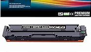 201X Black High-Capacity Toner Cartridge Replacement for HP 201A CF400X CF400A Works with Color Laserjet Pro MFP M277dw M252dw M277c6 M252 M277 Series Printer (2 Pack)