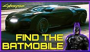 Cyberpunk 2077 Batmobile Location - The Fastest Car? | Tips & Tricks