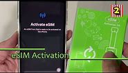Aktif eSim Maxis Digi iPhone 14 Pro Internet Laju How To Activate eSim Data Plan Clear HD Voice