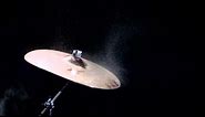 Vibration. See the unseen: Cymbal at 1,000 frames per second.