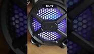 Mega Bass LED Jobsite Bluetooth Speaker Unboxing Review.