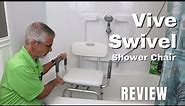 Vive Swivel Shower Chair Review: A Safer Shower Chair for Seniors