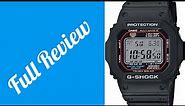 Casio G-Shock GWM5610-1 Men's Solar Sport Watch Full Review