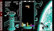 Tetris © 1988 Spectrum Holobyte - PC DOS - Gameplay