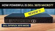 DELL Optiplex 3070 Micro review