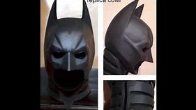 Batman The Dark Knight Rises Prop Replica Cowl Armor 1:1 Life Size Scale Suit