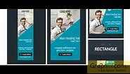 Graphiicom: HTML5 Banner Animation - Medical Health Ad Banner Collections