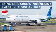 TRIPREPORT | Garuda Indonesia (ECONOMY) | Boeing 777-300ER | Jakarta - Singapore