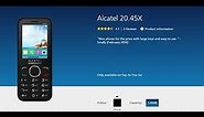 Alcatel 20.45X after 1 day review