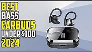 Top-5 Latest Earbuds With Heavy Base Under $100 | Base Earbuds Under 100 (2024)