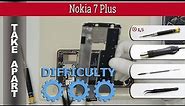 How to disassemble 📱 Nokia 7 Plus (TA-1046) Take apart Tutorial