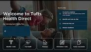 Navigate the Tufts Health Plan Direct Website