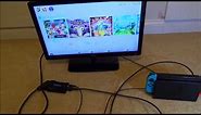 How to connect your Nintendo Switch to a TV or Monitor WITHOUT HDMI