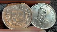 1970 Switzerland 5 Francs Coin • Values, Information, Mintage, History, and More