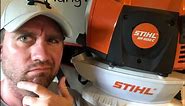 How to hang Stihl BR800 backpack blower for storage