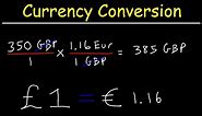 Currency Exchange Rates - How To Convert Currency