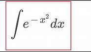 Impossible integral?