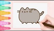 How to Draw Pusheen the Cat