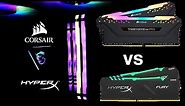 HyperX Fury RGB VS Corsair Vengeance RGB PRO - Best RGB Light Effect?