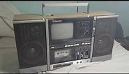 Emerson XLC-555 Boombox w/ TV, Cassette, AM/FM.