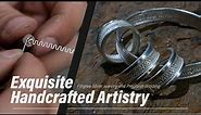 Exquisite Handcrafted Artistry: Filigree Silver Jewelry and Precision Welding