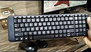 Logitech K220 Keyboard and Mouse Unboxing and Overview