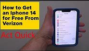 How to Get a Free Iphone 14 From Verizon