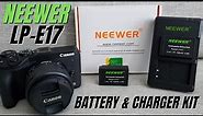 Neewer LP-E17 Battery & Dual USB Charger Set Unboxing - For Canon Cameras